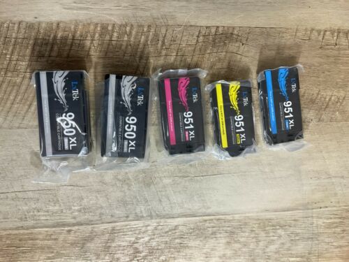 LxTek Compatible Ink Cartridge Replacement for HP 950 950XL 951 951XL Ink 5pk (6922725392567)